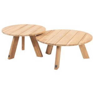 4Seasons Cosmic Kaffee-Tisch Rund Teak Natur