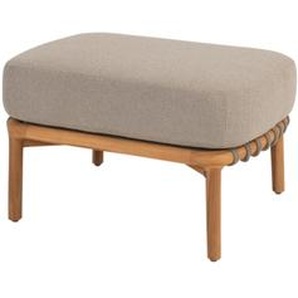 4Seasons Nora Fußhocker mit Kissen