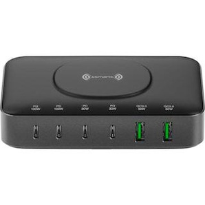 4smarts 7in1 GaN Ladestation 100W Wireless Charger schwarz 540571