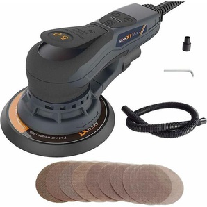 Maxxt - Bürstenloser Exzenter Schleifer 230V: 5.0mm Exzentrizität, Vielseitiger Elektrischer Schleifer mit einstellbarer Geschwindigkeit und 10