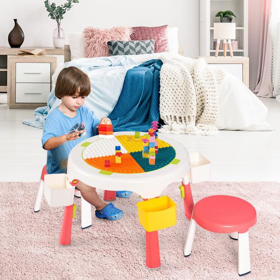 5 in 1 Kindersitzgruppe Kinder Spieltisch klappbar 5 in 1 Kindersitzgruppe Kinder Spieltisch klappbar