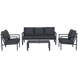 5-Sitzer Lounge-Set Gillum mit Polster