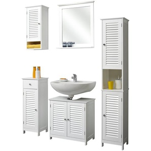 5-tlg. Badmöbel-Set