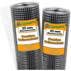 50m x 1m Volierendraht Drahtgitter Schweissgitter Drahtgeflecht Drahtzaun