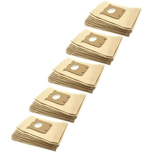50x Staubsaugerbeutel kompatibel mit Miostar vac 3000 eco, vac 4600, vac 4700, vac 7600, vac 7700, vac 8800, vac 200, vac 4800 - Braun - Vhbw