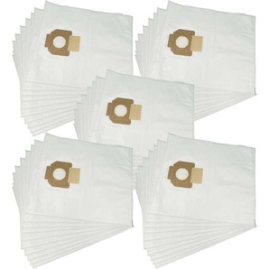 50x Staubsaugerbeutel kompatibel mit Nilfisk Alto Attix 30, Attix 30-01, Attix 30-01 pc, Attix 30-11 pc Staubsauger - Mikrovlies, Weiß - Vhbw