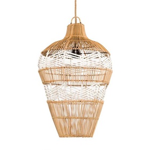 55 cm Lampenschirm aus Bambus/Rattan
