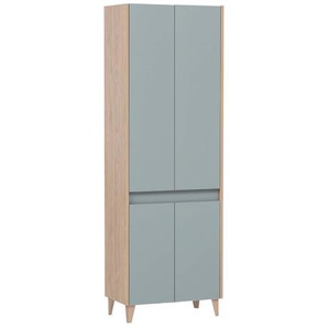 56,9 x 170 cm freistehender Badschrank Calvin-Leigh