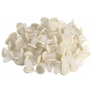5er Pack - 100 x So-tech Türpuffer cremefarbig ø 8 mm für Bohrloch-Ø 5 mm
