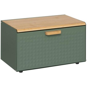 5five Simply Smart - Brotkasten sensia aus metall und schwarzem bambus 35,5cm - 5five