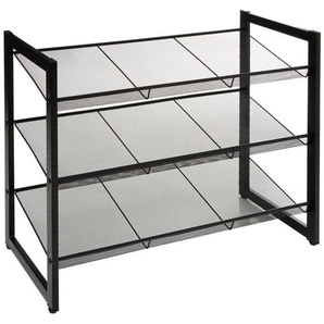 5five Simply Smart - Schuhablage aus metall 9 paar schuhe schwarz - 5five
