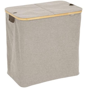 5five Simply Smart - Wäschekorb tidy box 80l faltbar doppelt grau - 5five