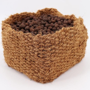 6 Kokos Pﬂanzkorb 25 x 25 x 20cm Teichkorb für Ufermatte & Böschungsmatte