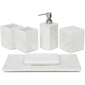 6-tlg. Badezimmerzubehör-Set Kornokipos