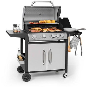 60 cm beweglicher Propan-Gasgrill Tomahawk mit 4 Brennern