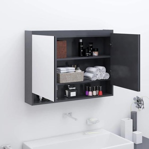 60 x 80 cm Badschrank Guilhermina