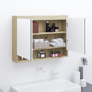 60 x 80 cm Badschrank Guilhermina