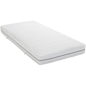 7-Zonen Komfortschaummatratze Odda 90 x 200cm Webstoff Weiß