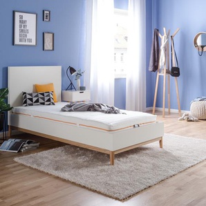 7-Zonen Visco-Kaltschaummatratze 90 x 200cm Kern: Viscoschaum Bezug: Doppeltuch Weiß