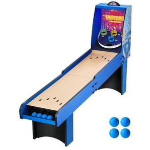 8 Fuß Roll und Score klassischer Arcade-Spieltisch mit elektronischem Punktezähler, Sound, automatischer Ballrückgabe für Spielzimmer für Erwachsene Familien, 4 Bälle enthalten GDQJ8FTJYK00N7P31V9