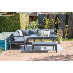 8-Sitzer Lounge-Set Gillman mit Polster