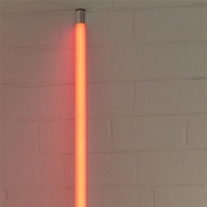 8008 LED Leuchtstab Satiniert 1,23m Länge 2000 Lumen IP44 für Außen Rot