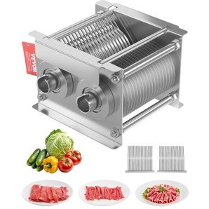 86 mm Klinge für gewerblichen Fleischschneider, ein Klingensatz für SJY-DQ90 Fleischschneidemaschine, Edelstahl Cutter Slicer Klingensatz (5 mm Schnittstärke) für knochenloses Fleisch XRQPJDZ90MM5FJX19V0