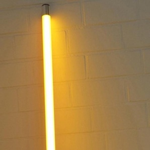8640 LED Leuchtstab Satiniert 1,53m Lang 2500 Lumen IP44 Außen Orange