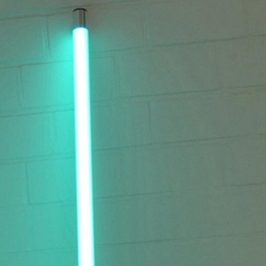 8764 LED Leuchtstab Satiniert 0,63m Länge 950 Lumen IP44 für Außen Türkis