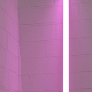9007 LED Leuchtstab Satiniert 0,63m Länge 950 Lumen IP44 für Außen Pink