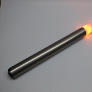 9237 LED Fackel Flamme Amber Ein/Aus 630mm eisengebürst