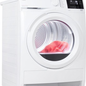 AEG Wärmepumpentrockner TR7T60580, A++ (A+++-D), weiß, B:59,6cm H:85cm T:66,3cm, Trockner, SensiDry - schonend und energiesparend durch Wärmepumpentechnik, Topseller