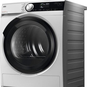 A+++ (A+++ bis D) AEG Wärmepumpentrockner TR8T70680 Trockner Knitterschutz weiß Wärmepumpentrockner