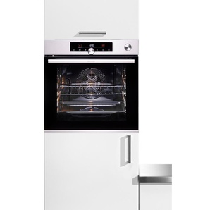 A+ (A+++ bis D) GORENJE Backofen BPSA 6747 Backöfen Pyrolyse, 2fach Teleskopauszug, Wassertank für Dampf silberfarben (silber) Backöfen