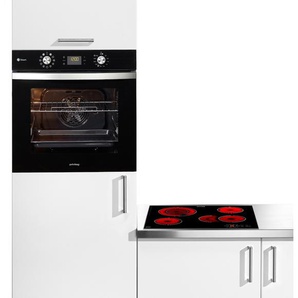 A+ (A+++ bis D) PRIVILEG Backofen-Set BAKO Turn&Go Steam 500 Herdsets Dampffunktion schwarz Backofen-Sets Herdset