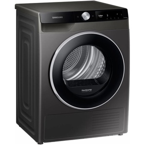 SAMSUNG Wärmepumpentrockner DV80T6220LX/S2, A+++ (A+++-D), grau (inox), B:60cm H:85cm T:65cm, Trockner, Knitterschutz, Topseller