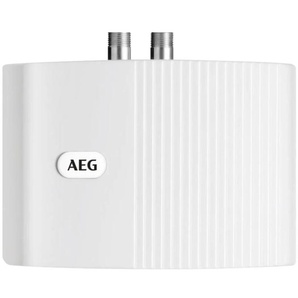 A (A+ bis F) AEG Klein-Durchlauferhitzer MTD 350 f. Handwaschbecken, 3,5 kW, m. Stecker Durchlauferhitzer Gr. 3,5 kW, weiß Warmwassergeräte