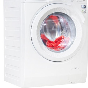 A (A bis G) AEG Waschmaschine LR6A648 Waschmaschinen ProSense Mengenautomatik​ - spart bis 40% Zeit, Wasser und Energie weiß Frontlader