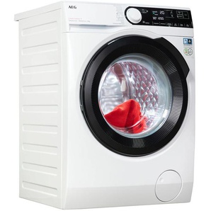 A (A bis G) AEG Waschmaschine LR7D70490 Waschmaschinen ProSteam - Dampf-Programm für 96 % weniger Wasserverbrauch & Wifi weiß Frontlader
