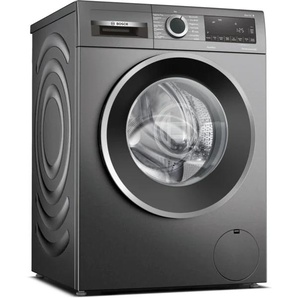 A (A bis G) BOSCH Waschmaschine Waschmaschinen schwarz Frontlader