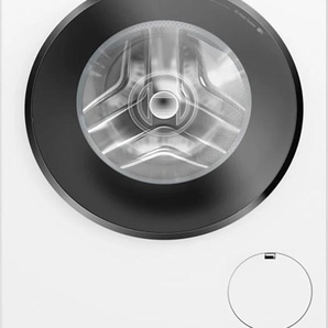 A (A bis G) BOSCH Waschmaschine WGB244070 Waschmaschinen schwarz-weiß (weiß, schwarz) Frontlader