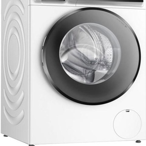 A (A bis G) BOSCH Waschmaschine WGB244A40 Waschmaschinen i-DOS dosiert exakt die benötigte Wasser- und Waschmittelmenge weiß Frontlader