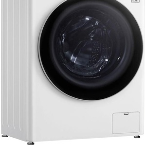 A (A bis G) LG Waschmaschine F2V7SLIM8E Waschmaschinen TurboWash - Waschen in nur 39 Minuten weiß Frontlader