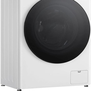 A (A bis G) LG Waschmaschine F2V7SLIM9(B) Waschmaschinen weiß Frontlader