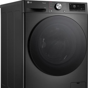 A (A bis G) LG Waschmaschine F4WR703YB Waschmaschinen schwarz Frontlader