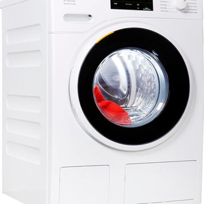 A (A bis G) MIELE Waschmaschine WSG663 WCS TDos Waschmaschinen TwinDos zur automatischen Waschmitteldosierung weiß Frontlader