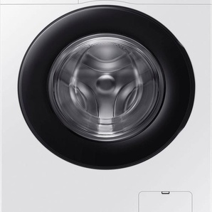 A (A bis G) SAMSUNG Waschmaschine WW9ECGC04AAE2019 Waschmaschinen schwarz-weiß (weiß, schwarz) Frontlader