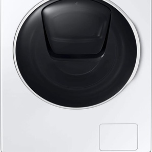 A (A bis G) SAMSUNG Waschmaschine WW9GT754AWH Waschmaschinen schwarz-weiß (weiß, schwarz) Frontlader