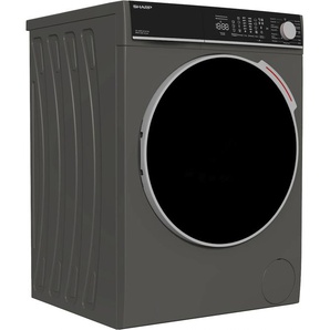 A (A bis G) SHARP Waschmaschine ES-MNFL814CAA-DE Waschmaschinen grau Frontlader