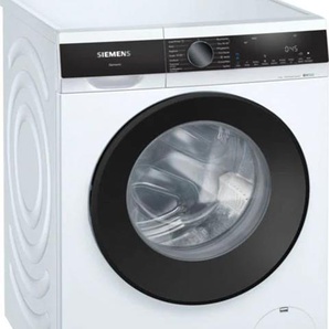 A (A bis G) SIEMENS Waschmaschine WG44G2F20 Waschmaschinen schwarz-weiß (weiß, schwarz) Frontlader